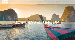 Desktop Screenshot of icstravelgroup.com